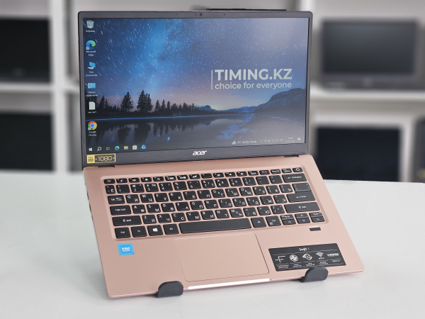 Ноутбук Acer Swift 1 (БУ) - 14.0 FHD 60Hz/Celeron N4500/4GB/SSD 120GB/UHD Graphics