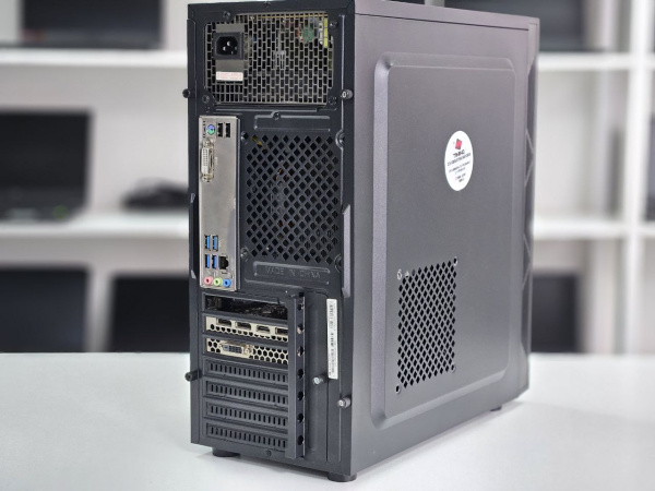 Системный блок (Б/У) - Ryzen 5 2400G/8GB/SSD 128GB+HDD 500GB/GTX 1060 6GB