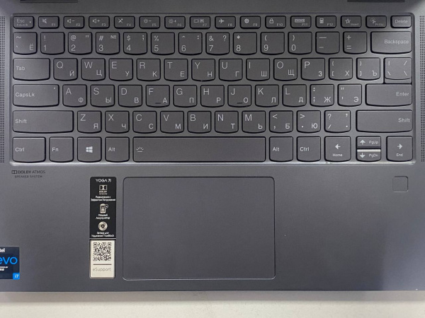 Ноутбук Lenovo Yoga 7i (Б/У) – 14" FHD Touch /Core i7-1165G7/8GB/SSD 512GB/Iris Xe