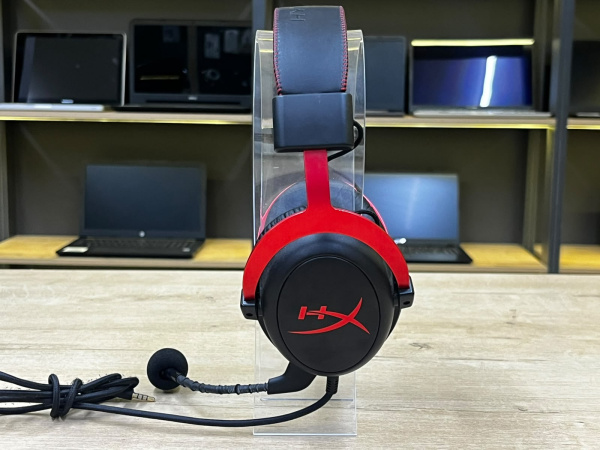 Проводные игровые наушники HyperX Cloud II черно-красные (БУ)