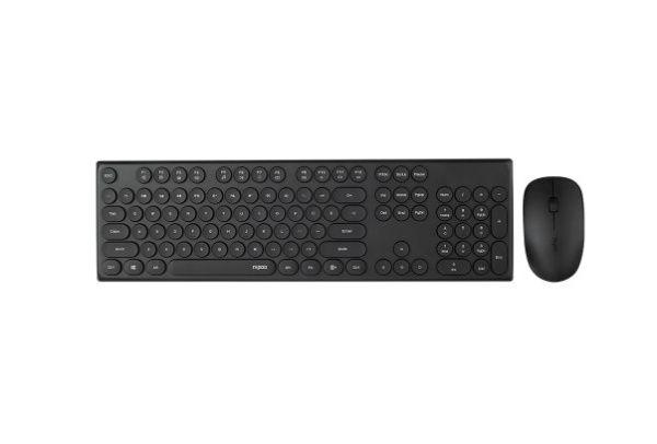 Беспроводная клавиатура и мышь в комплекте Rapoo X260S Black