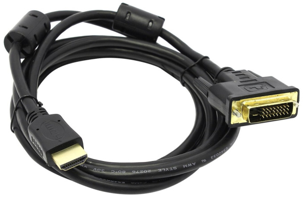 Кабель HDMI M - DVI D, двунапр, Mindpure AD023, 2м