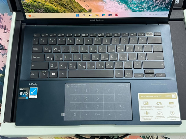 Ноутбук Asus Zenbook 14 OLED (БУ) - 14 2K 90HZ/Core i5-1240P/8GB/SSD 512GB/Iris Xe