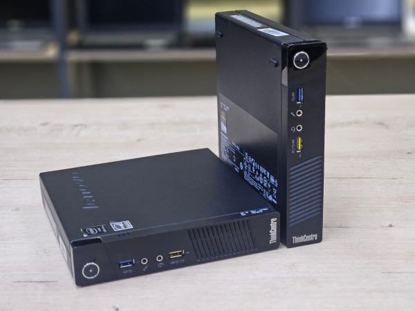 N_Мини ПК Неттоп Lenovo ThinkCentre M93q (БУ) - Core i7-4785T/8GB/SSD 512GB/Intel HD