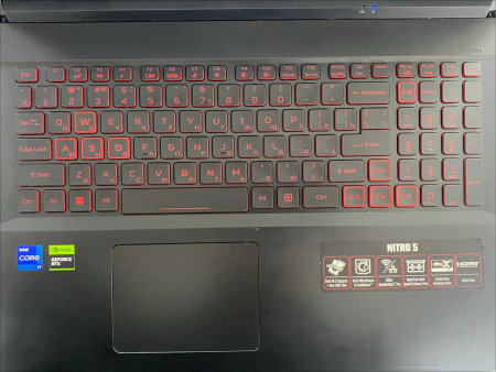 Ноутбук Acer Nitro 5 (Б/У) – 17.3 FHD 144Hz/Core i7-11800H/16GB/SSD 1TB/RTX 3050