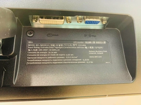 W_22" монитор Dell E2214Hb, 1920x1080, 60 Гц, TN (БУ)