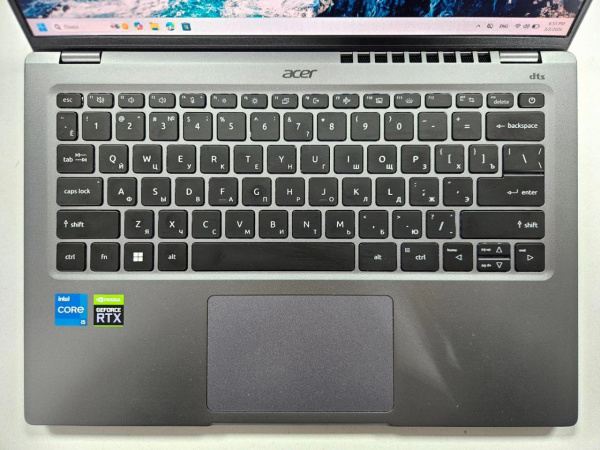Ноутбук Acer Swift SFX14 (Б/У) - 14 2K/Core i5-1240P/16GB/SSD 512GB/RTX 3050 4GB