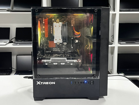 Сист блок (БУ) - Core i7-7700/8GB/SSD 128GB + 1TB/GTX 1050Ti 4GB/550W